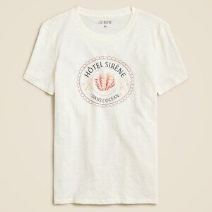 J CREW Hotel Sirene COLLECTION TEE T-SHIRT NWT